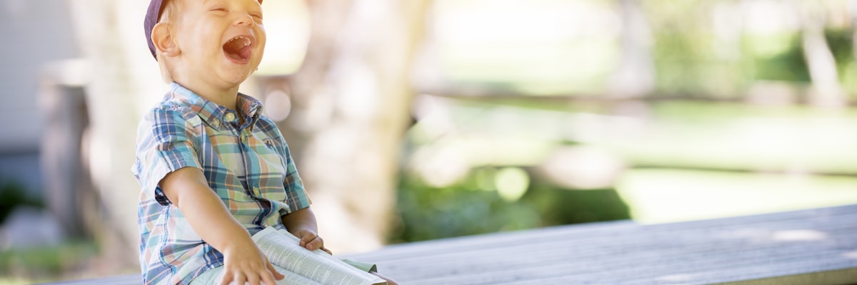Children playing in an outdoor setting